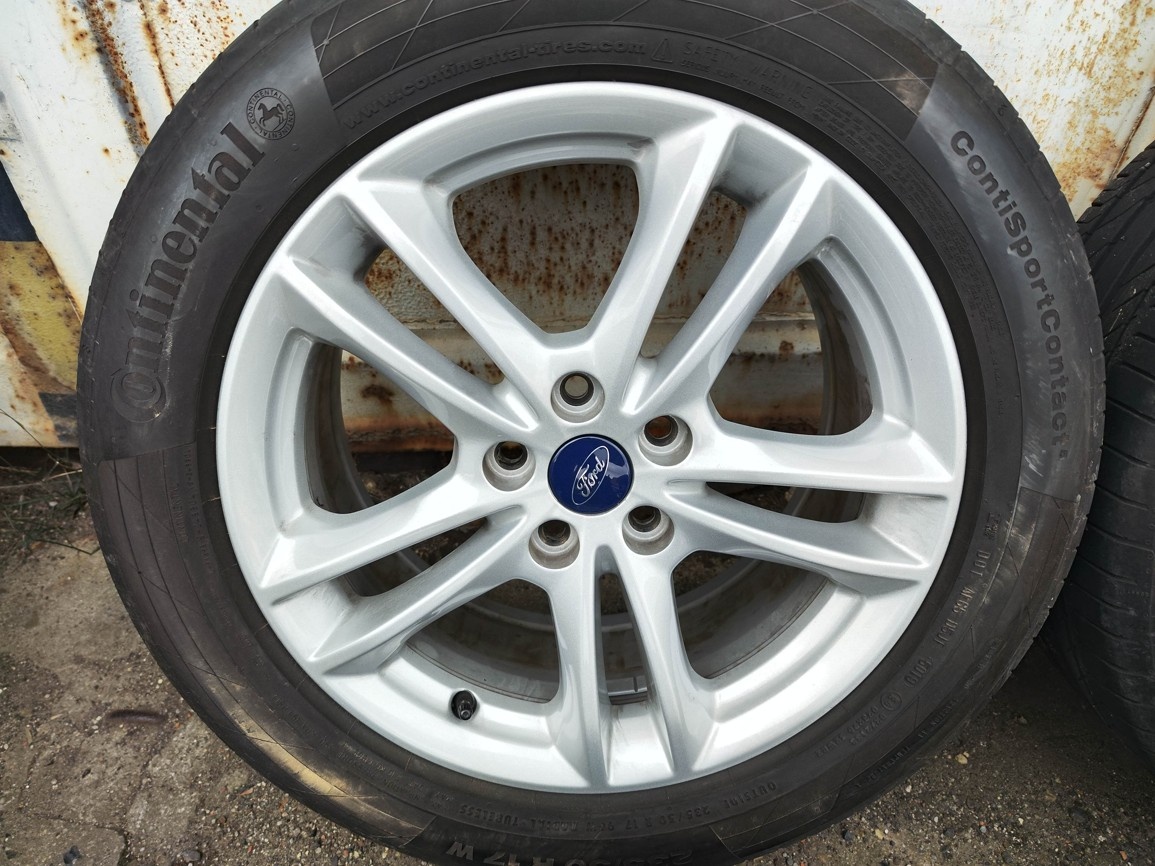 17"letní alu sada 5x108 origo Ford Mondeo 5 235/50 TPMS - 6