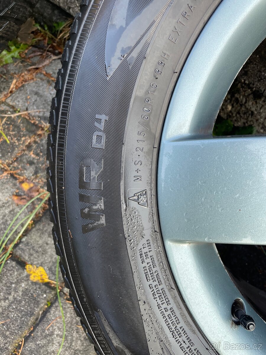 Nokian zimní pneu+VW/Audi alu R16 - 6