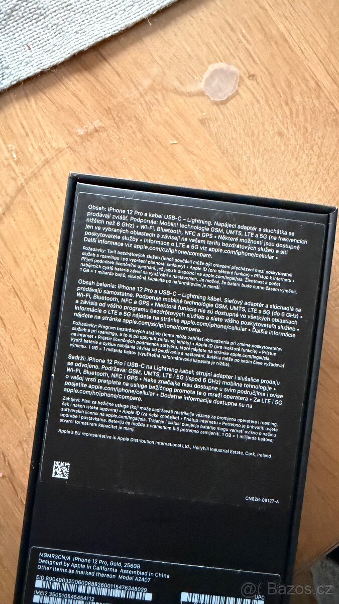 IPhone 12 PRO zlatý, 256 Gb - 6