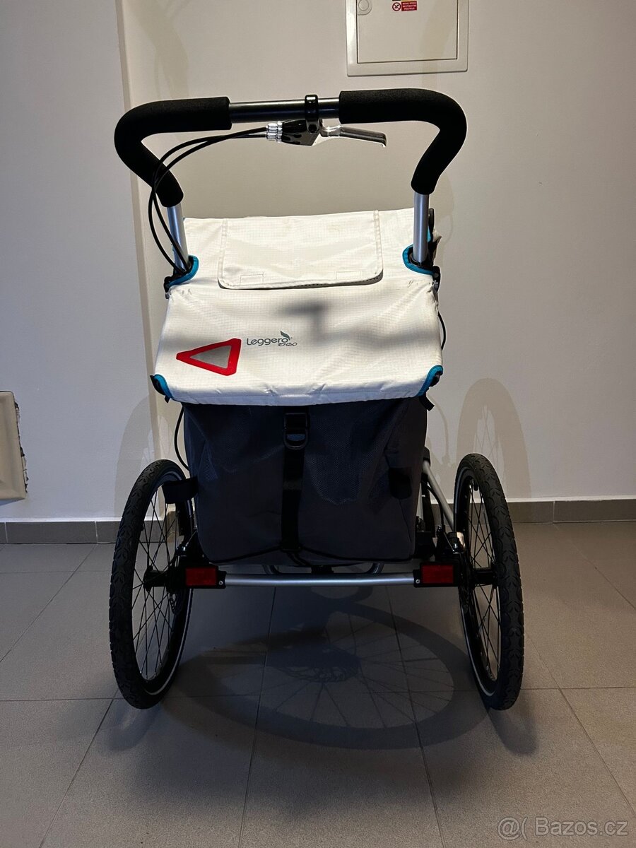 Cyklovozík Leggero Enso I Complete Sport Sail bílý - 6