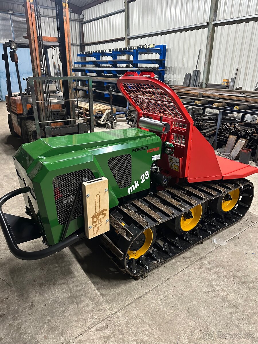 Železný kůň Mk 23Rc(MOTOR-HONDA)samovolné odvíjení lana. - 6