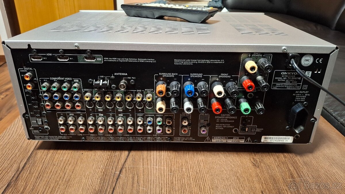 7.1 Reciever Onkyo TX-SR674 - 6