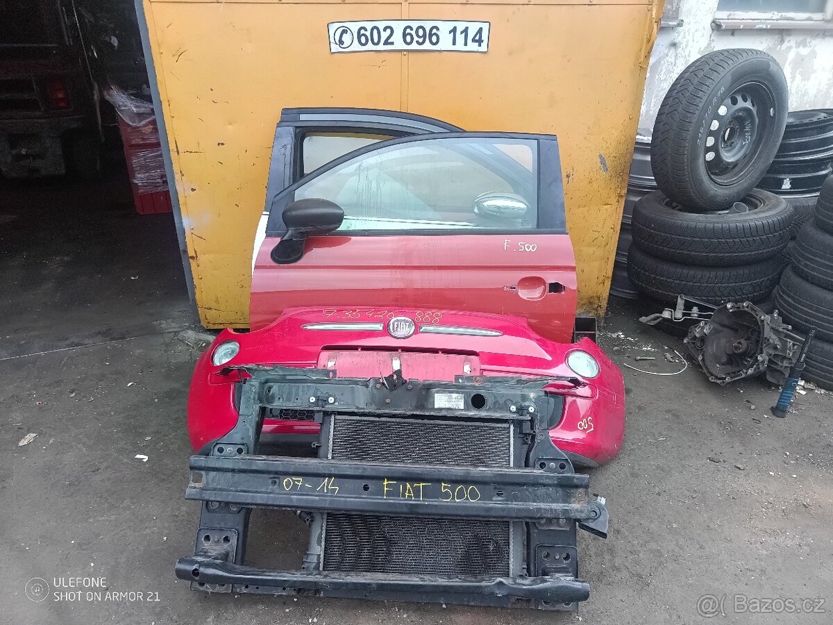 Kompletní předek Fiat 500, kompletní zadek - 6