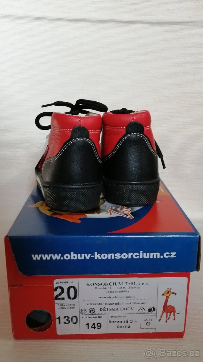 Kožená bota KTR - vel. 20 - 6