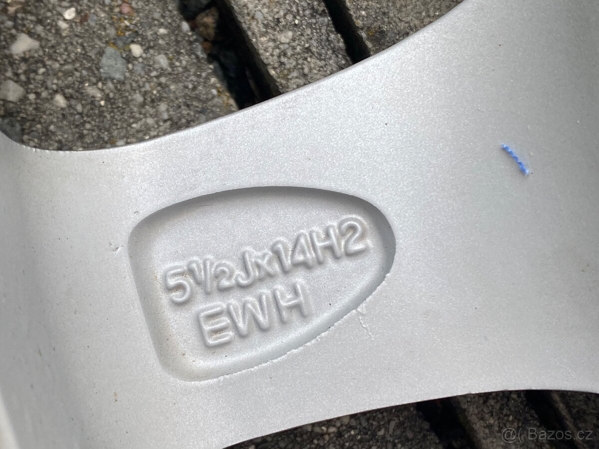 Zimní ALU komplety 185/60/14 GoodYear 5,5Jx14 - 6