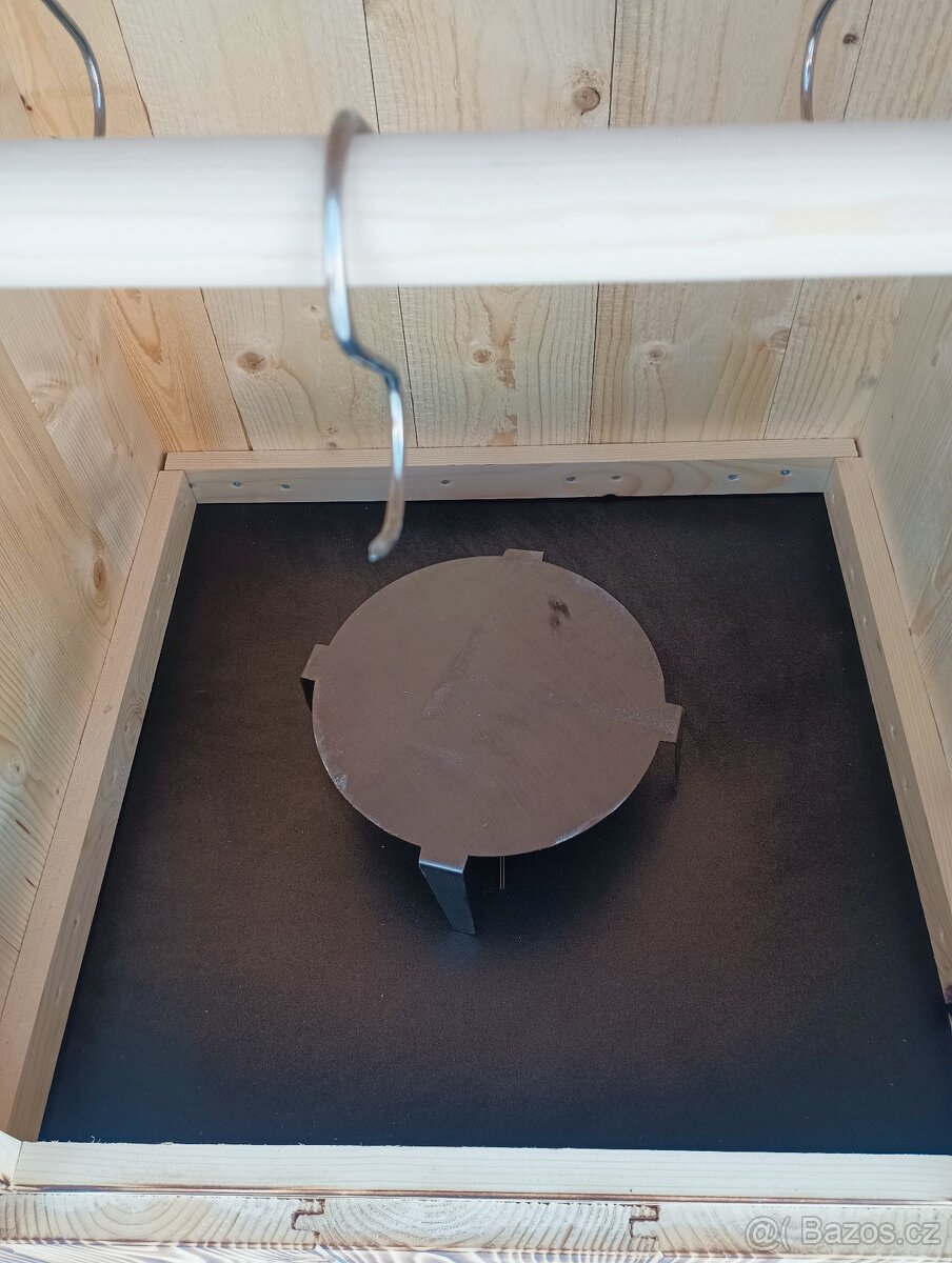 Dřevěné udírna - skladem - 6