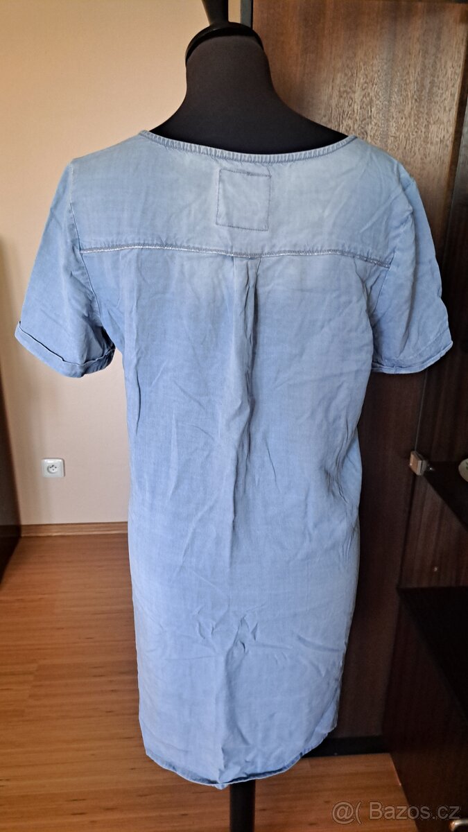 Promod,dzinove šaty vel.M - 6