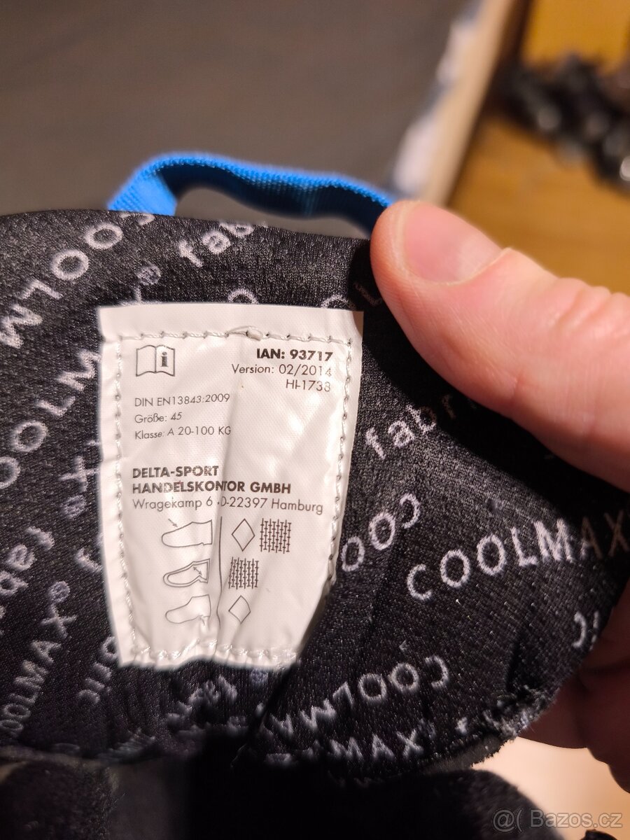 Inline brusle Crivit Coolmax vel. 45 NOVÉ - 6