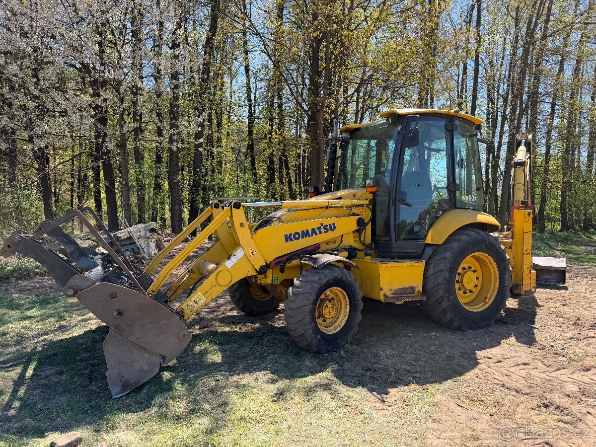 traktorbagr Komatsu WB93R - 6