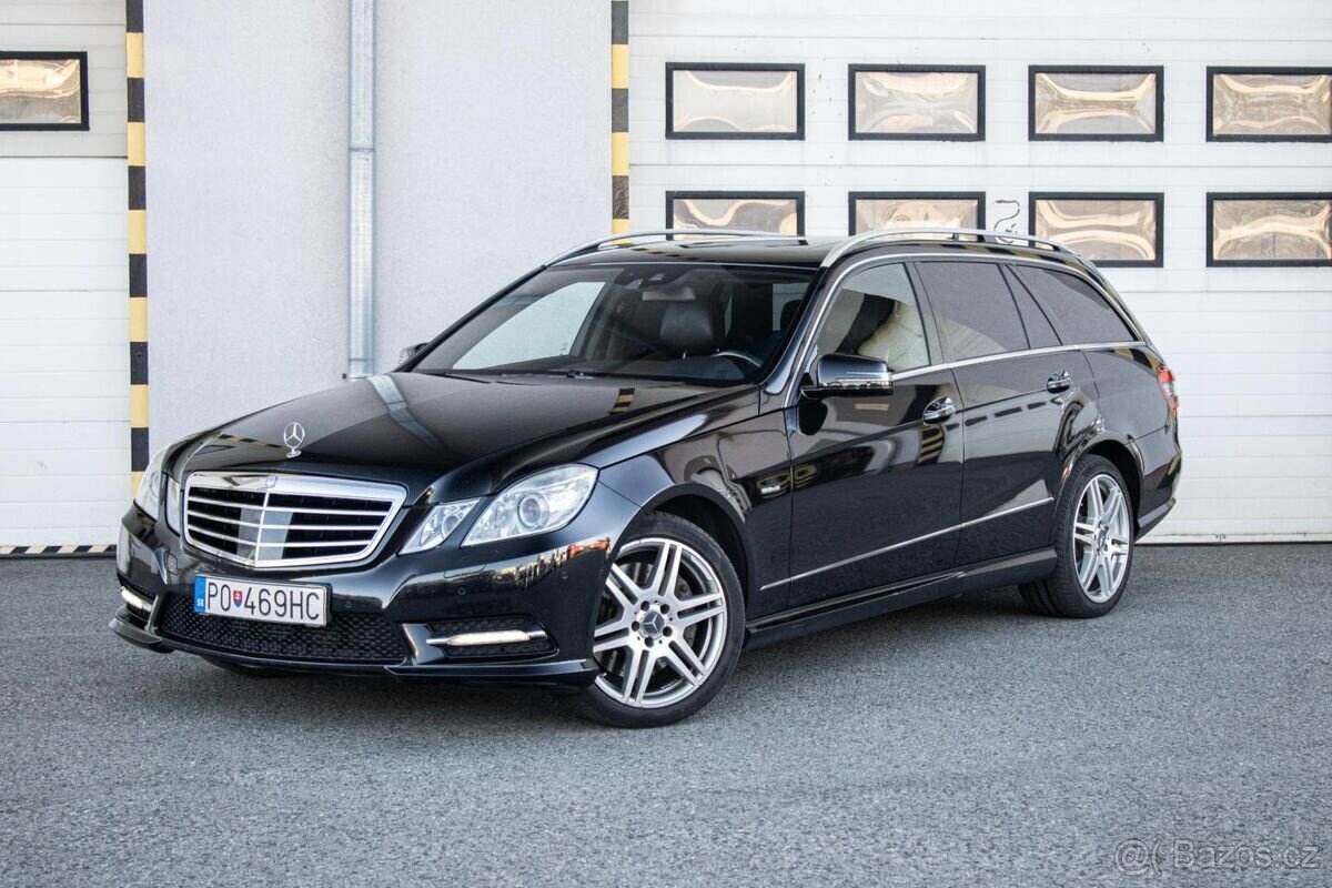 Mercedes E Trieda 350D T 4Matic A/T - 6