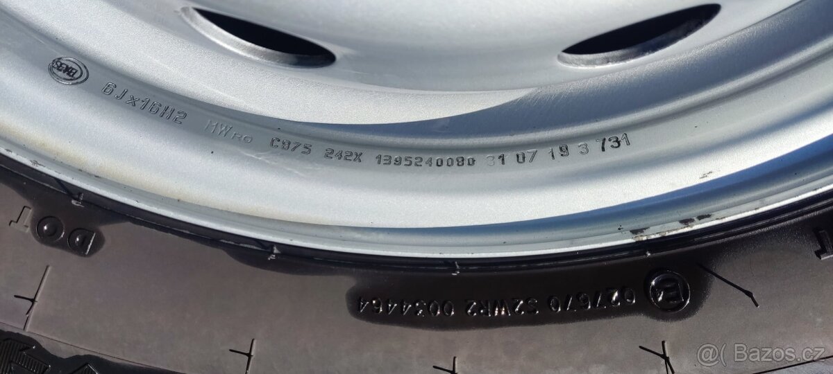 Prodám zimní pneu GT Radial Maxmiler WT2 Cargo 225/75R16C 12 - 6