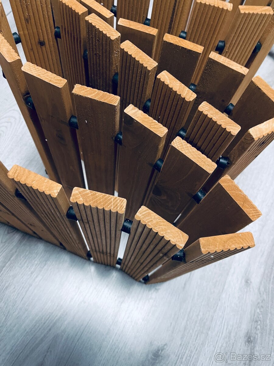 Dřevěná cesta, chodník na zahradu 245x43 - 6