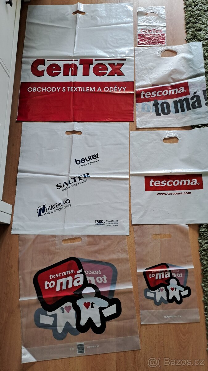 Igelitové, papírové tašky a retro sáčky pro sběratele - 6