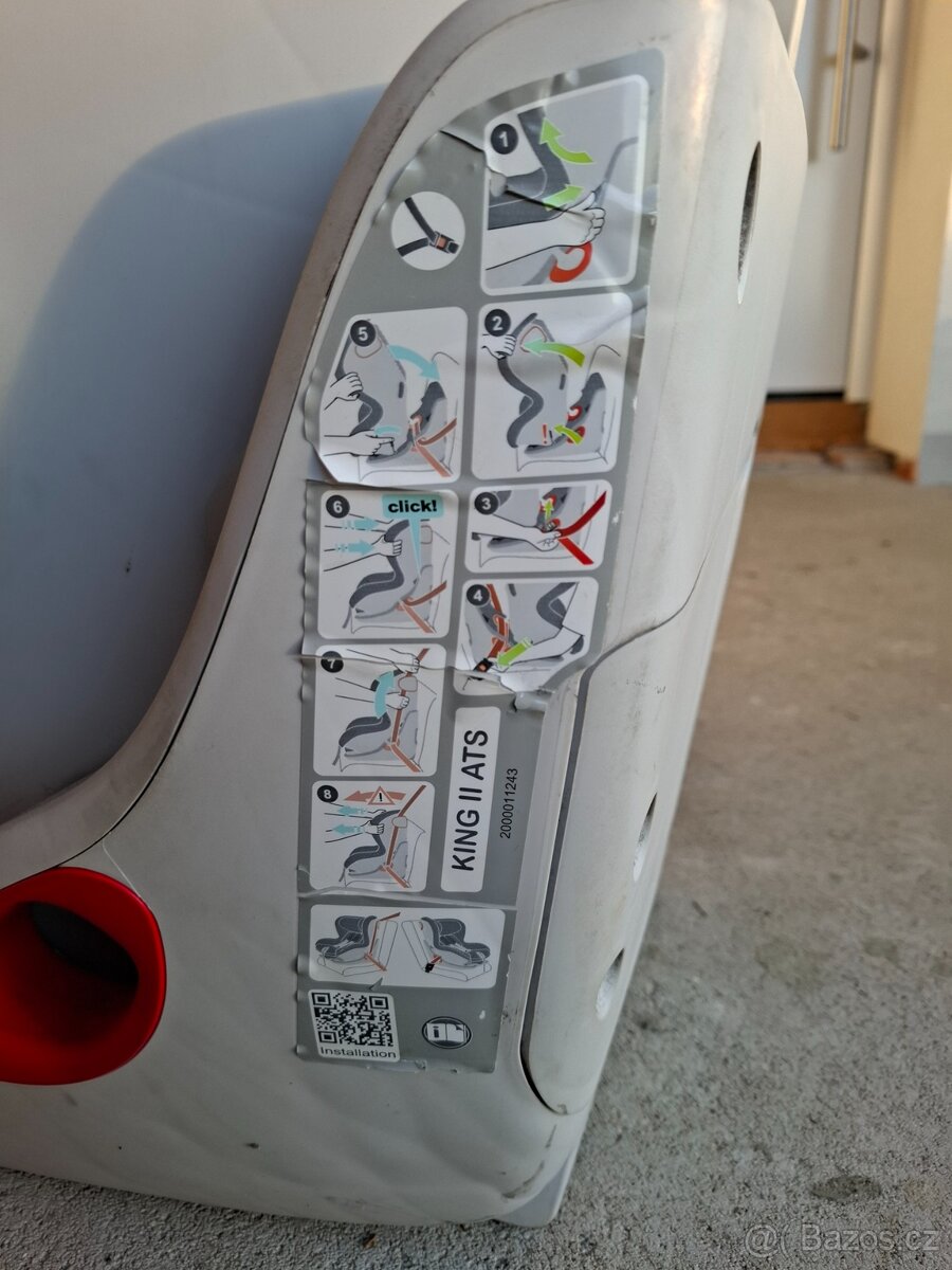 dětská autosedačka Britax King II - 6