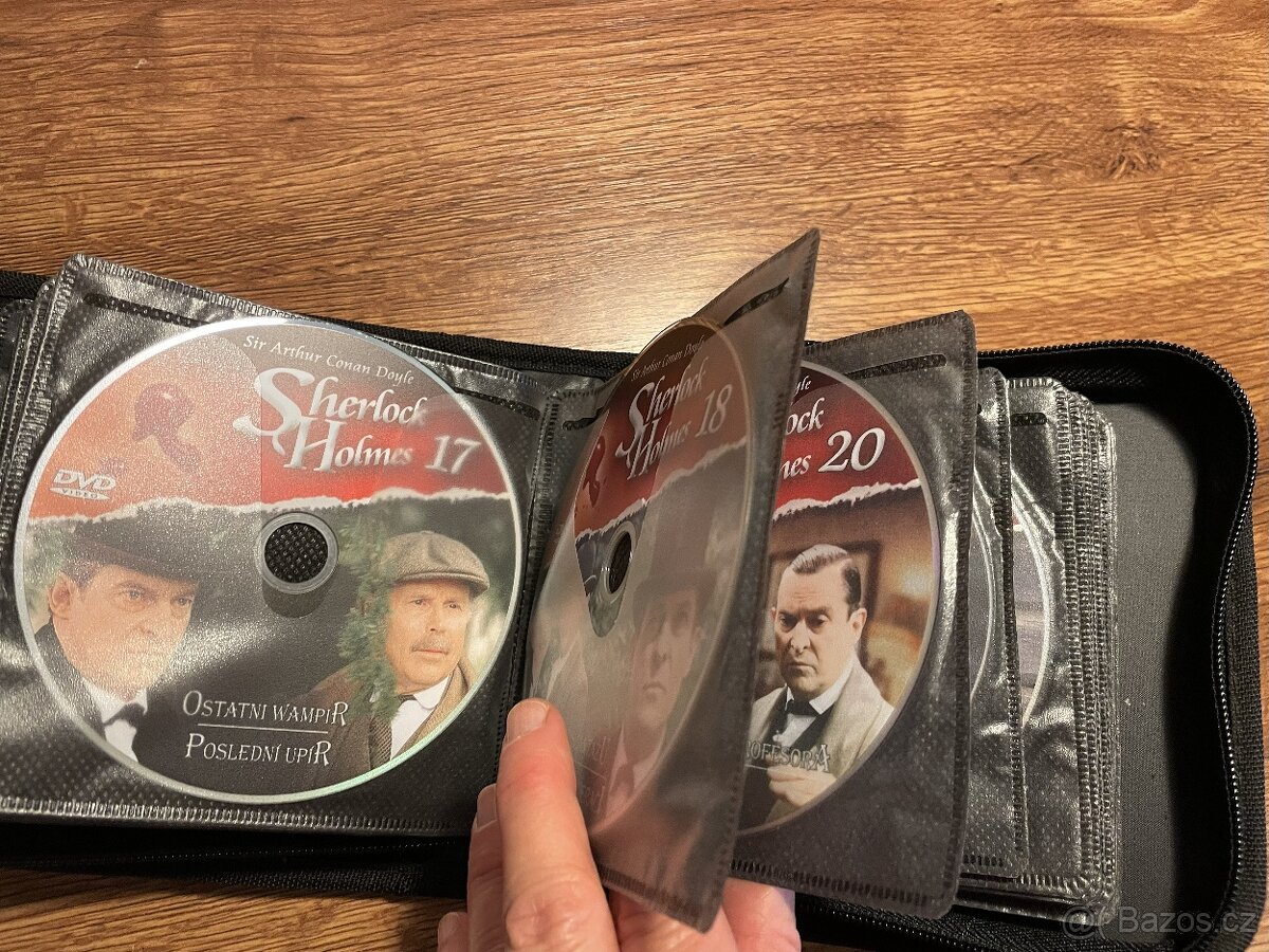 DVD Sherlock Holmes/27 ks/seriál s Jeremy Brettem - 6