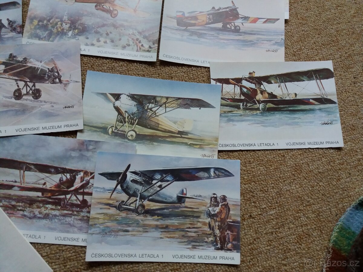 Československé letadala 1 - 6