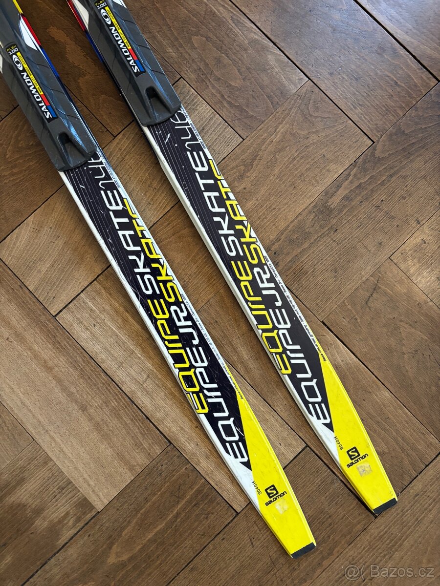 SALOMON EQUIPE JR SKATE 146cm + vázání - 6