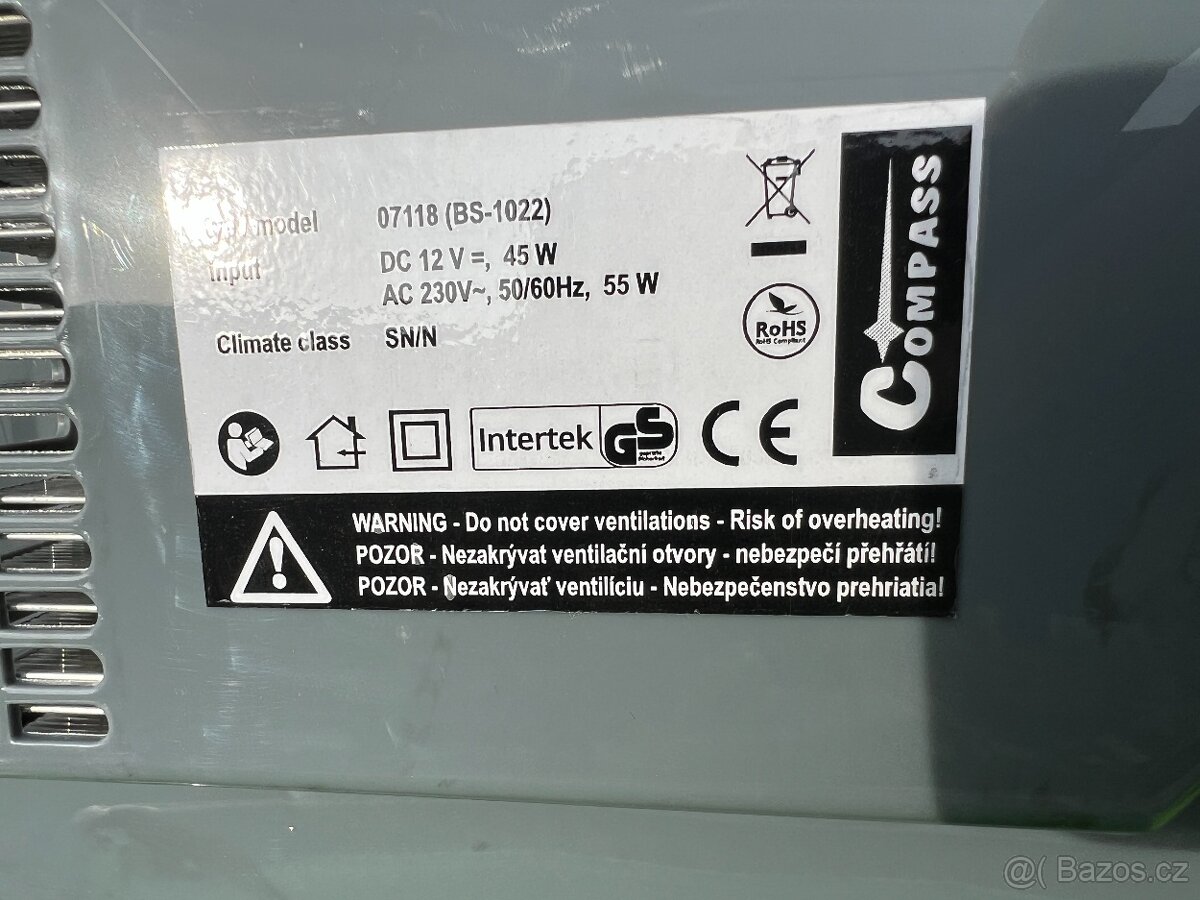 Chladící box 22l 230V/12V Compass - 6