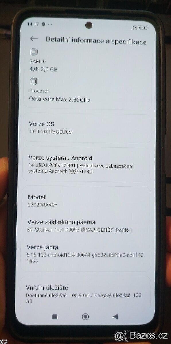 Xiaomi Note 12 Dual Sim 6GB/128GB včetně KOMPLETNÍ BALENÍ - 6