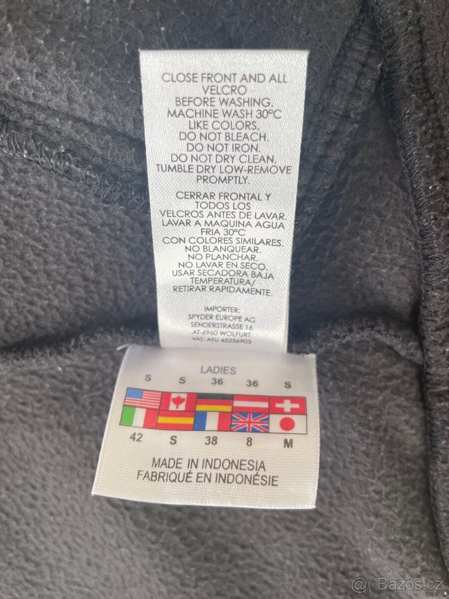Dámská mikina s kapucí Spyder, vel S - 6