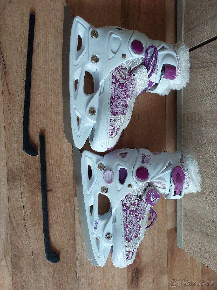 Dívčí zimní brusle - vel.29-32 - 6