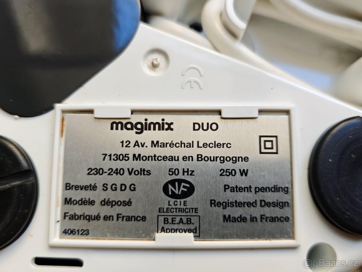 multifunkční odstredivý odšťavovač MAGIMIX LE DUO - 6