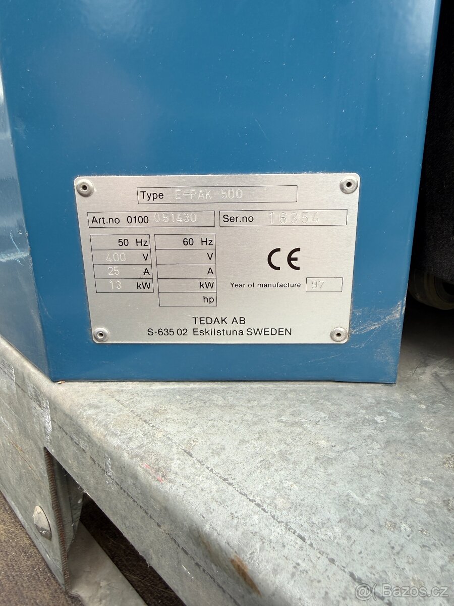 Centrální vysavač Nederman E PAK 500 - 6