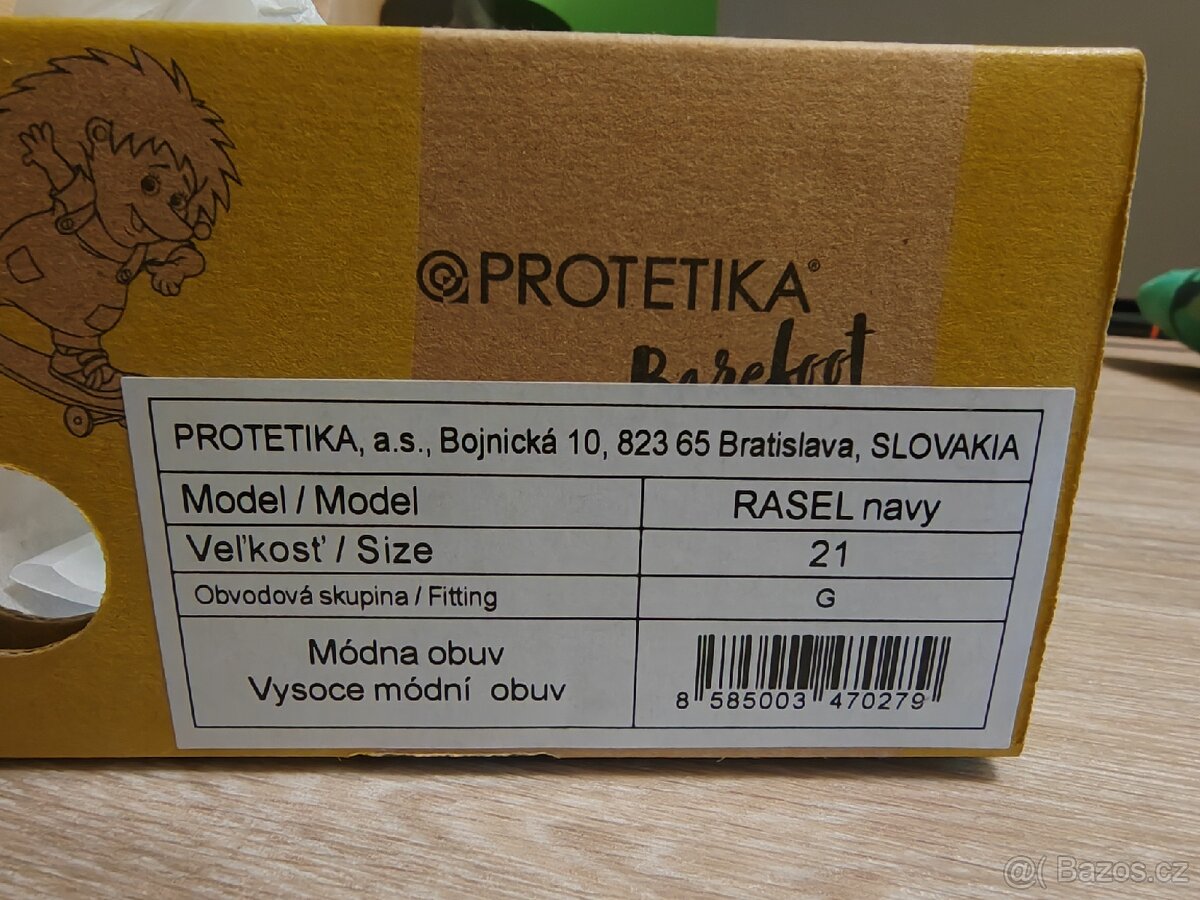 Boty Protetika Rasel Navy 21 - 6