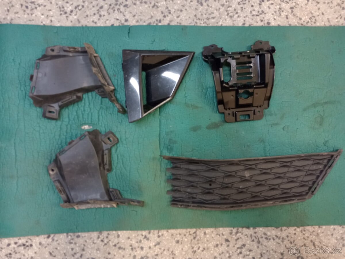 Nárazník Škoda Karoq Facelift bílá moon. - 6