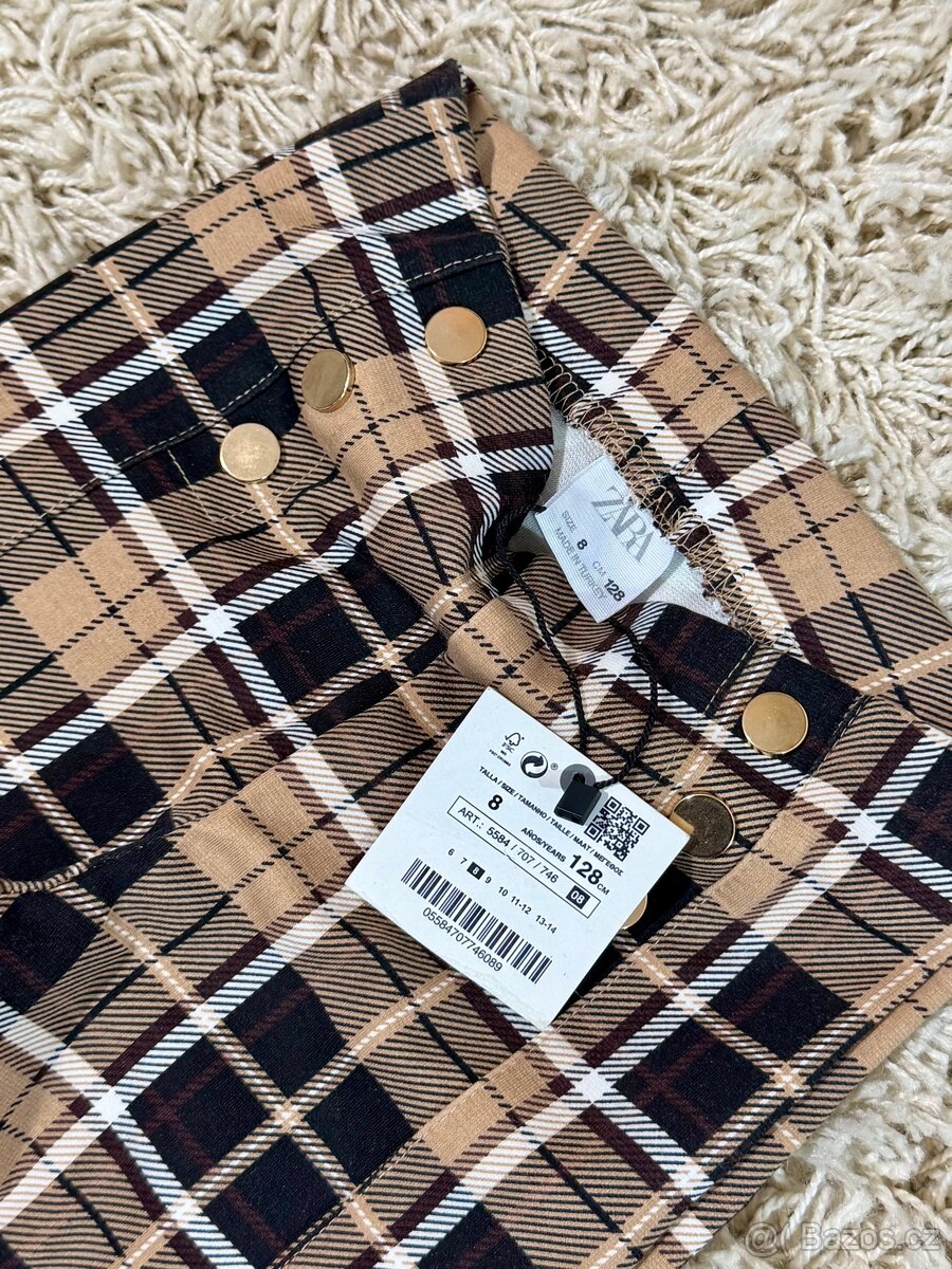 Nové s visačkou - Zara legíny/ kalhoty v.128 - 6