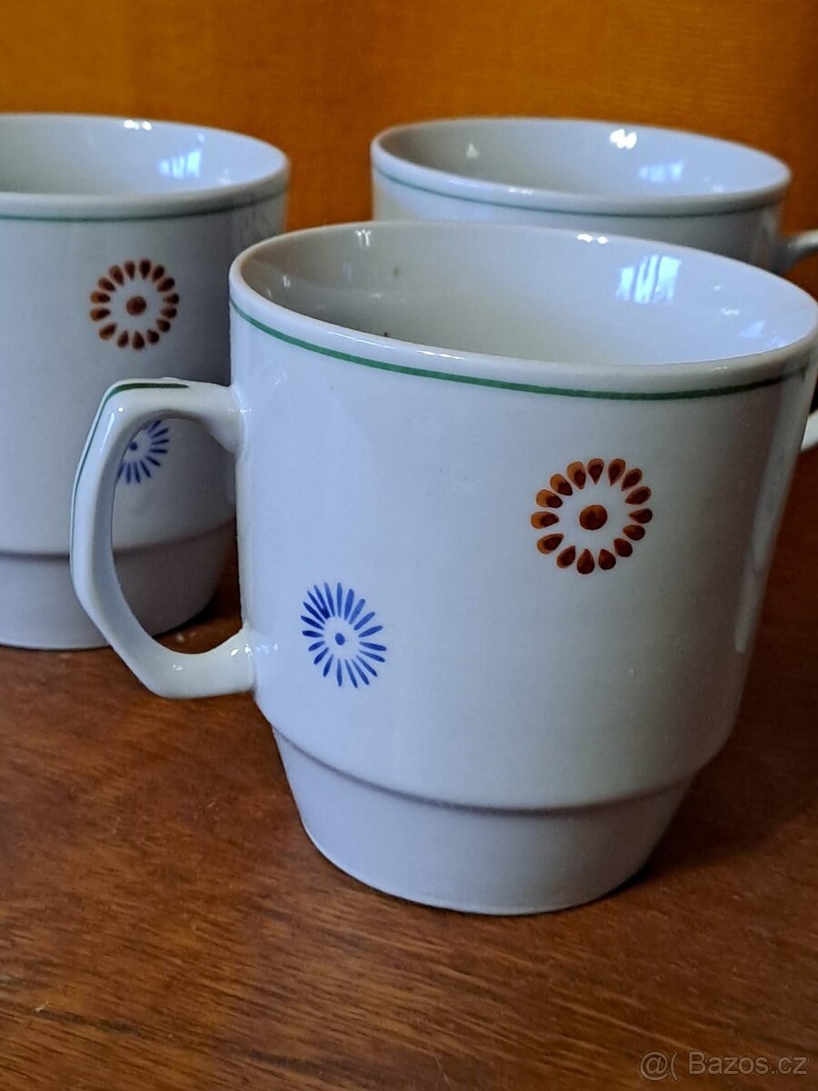 4x hrneček Severní Korea, značeno DPRK - 6