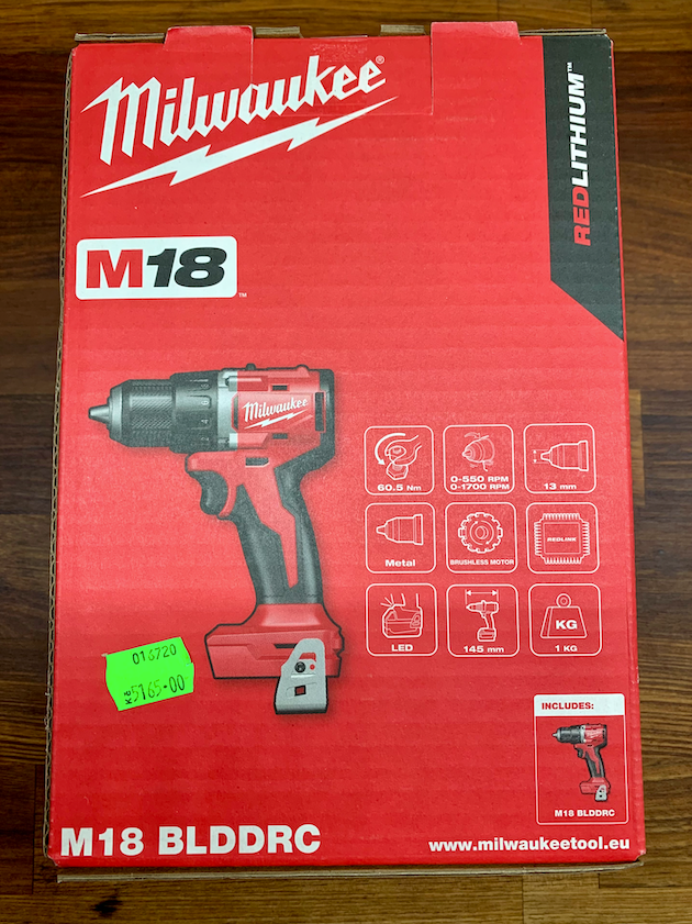 Milwaukee M18 AKU kompaktní vrtací šroubovák M18BLDDRC-0 - 6