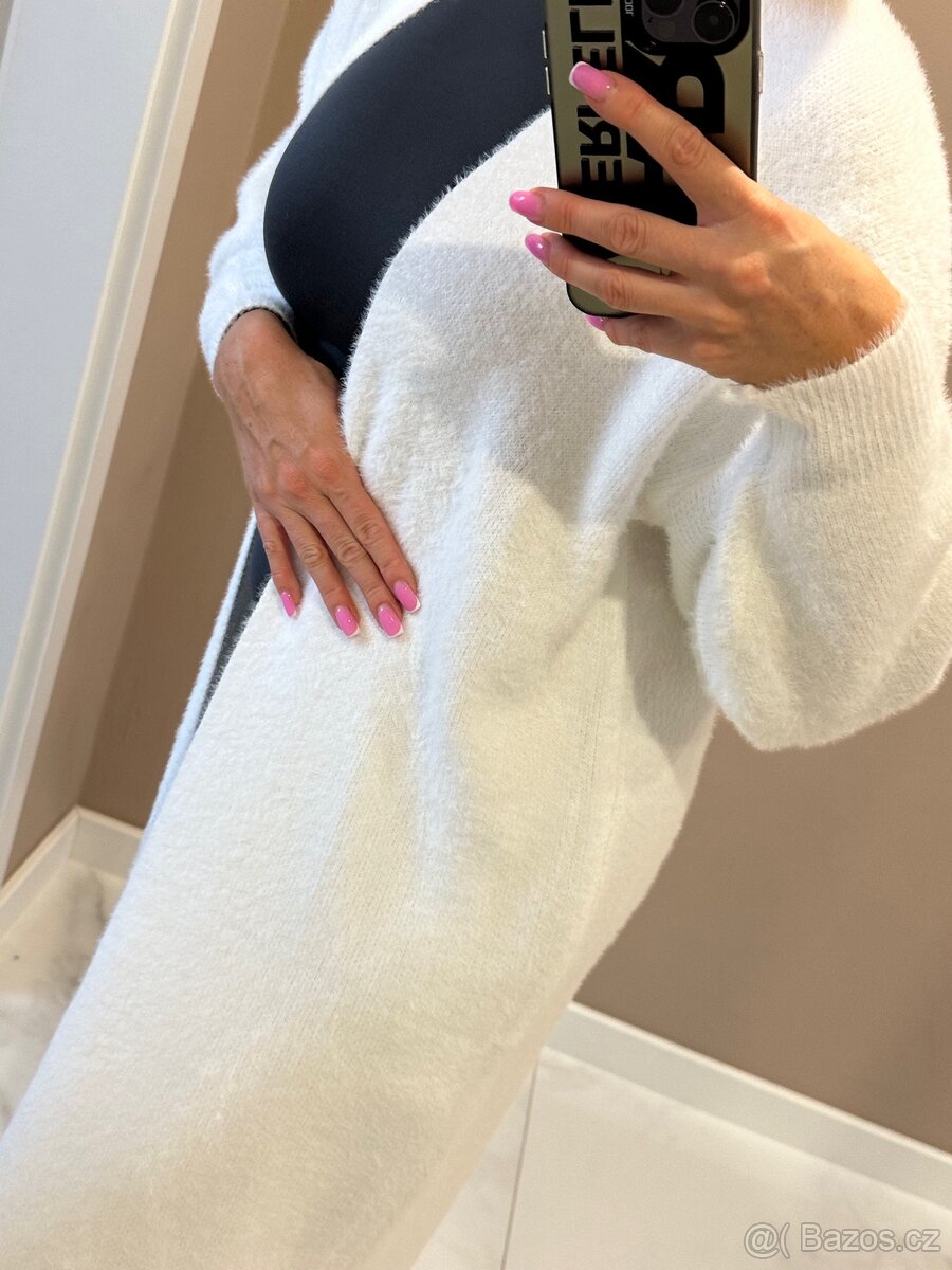 Luxusní kardigan dlouhý - 6