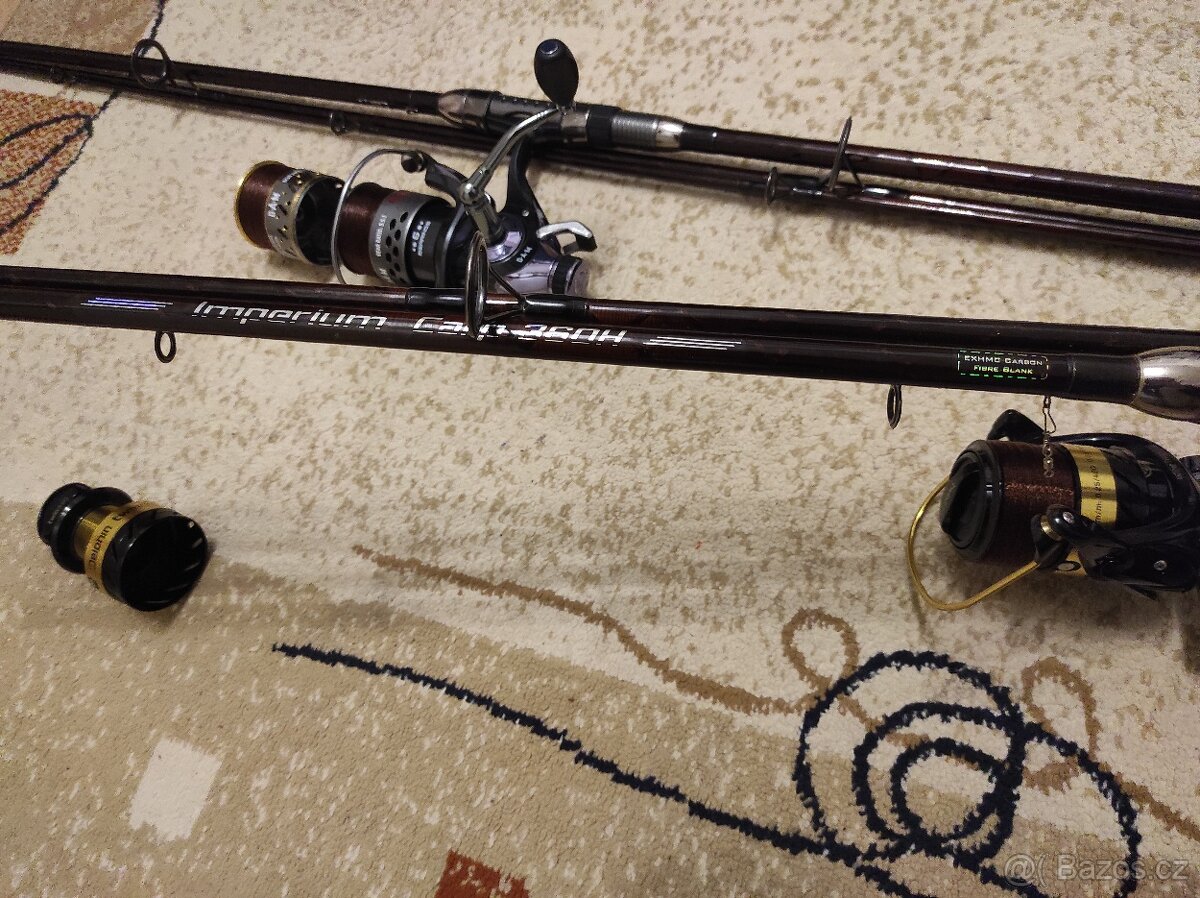 Prodám 2x rybářský prut Mivardi - 6