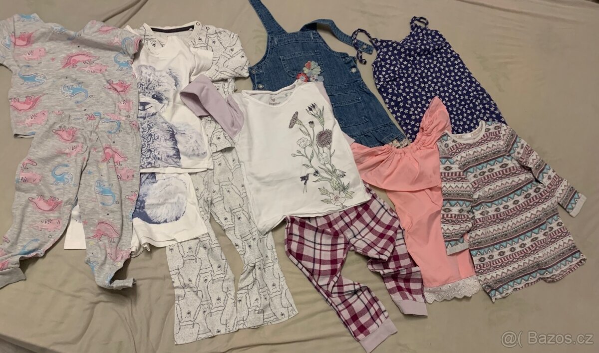 Oblečení pro holčičku od 2-3 let, cca 65 ks + boty - 6