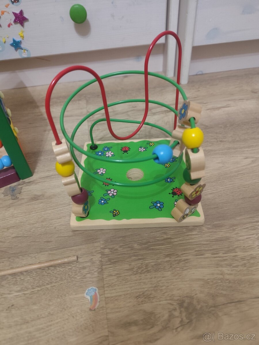 Didaktická kostka woody - 6