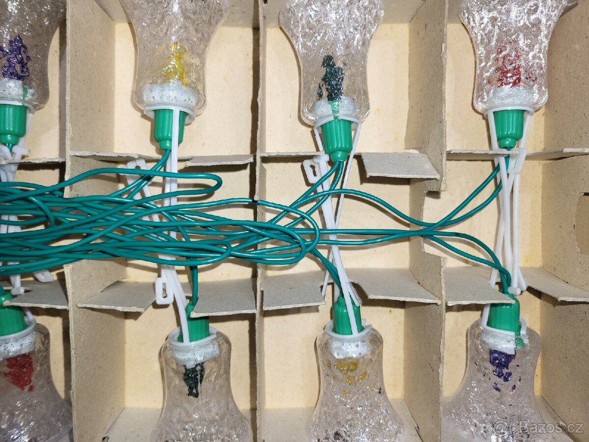 Retro vánoční osvětlení 114 - 6