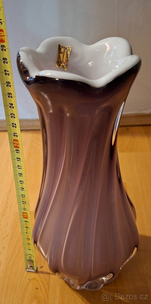 Opal.sklenena vaza - 6