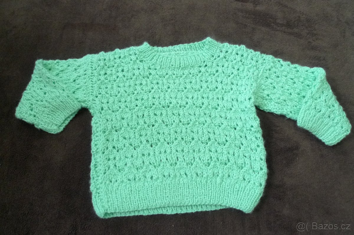 5x svetr, velikost 74-80 a 104 - 6