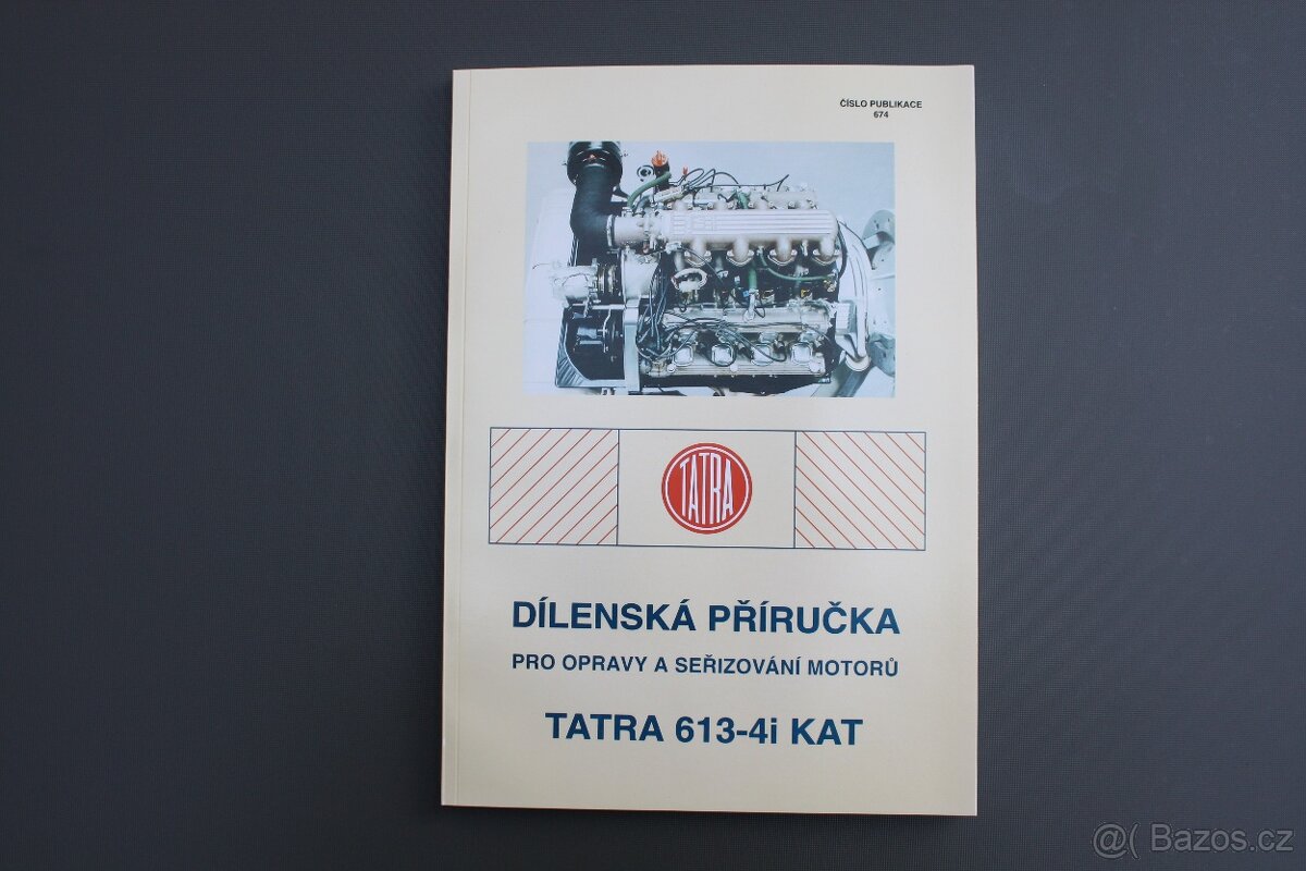 Tatra 613-4 (Mi) - originál publikace TATRA - 6