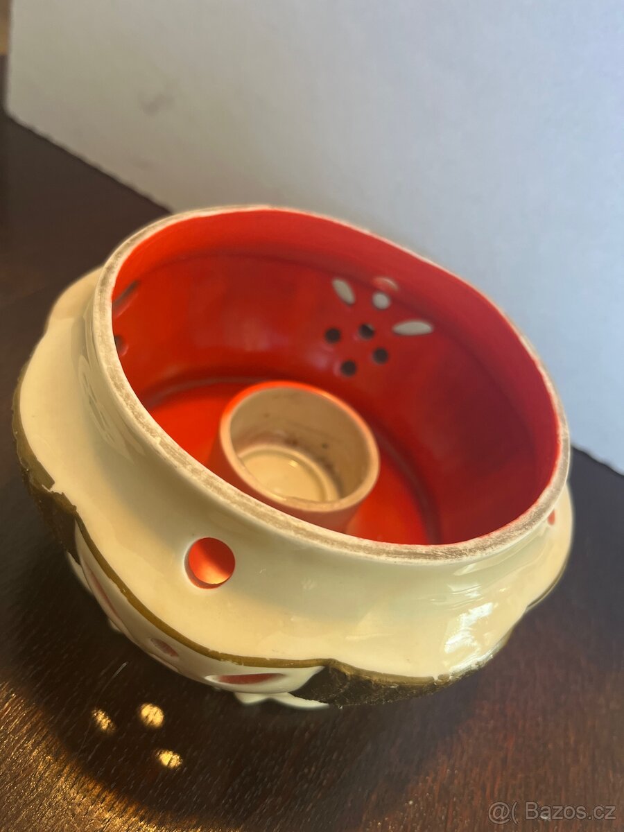Art Déco ohřívač čaje, Neutettau 16 cm - 6