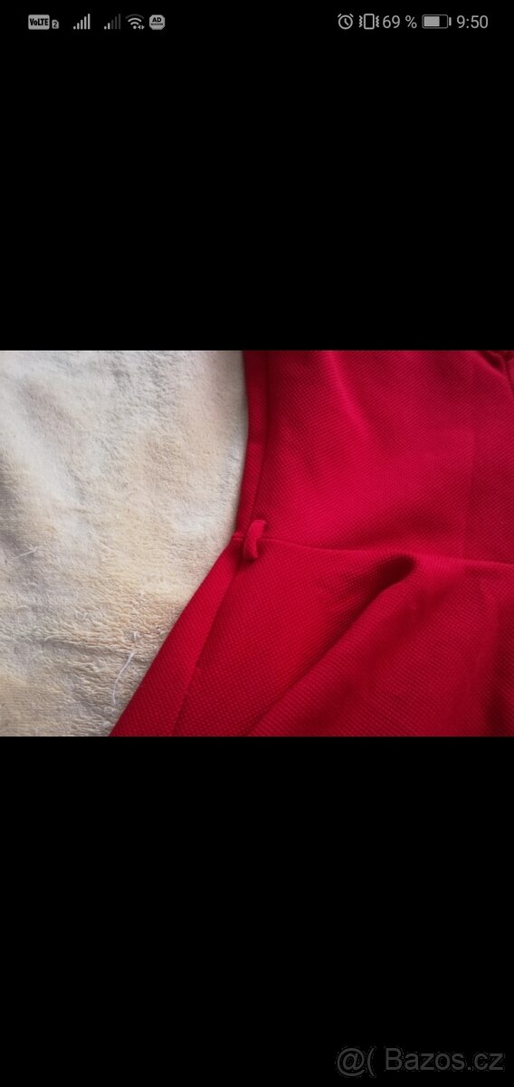 Rudý peplum top River Island M 38 - 6