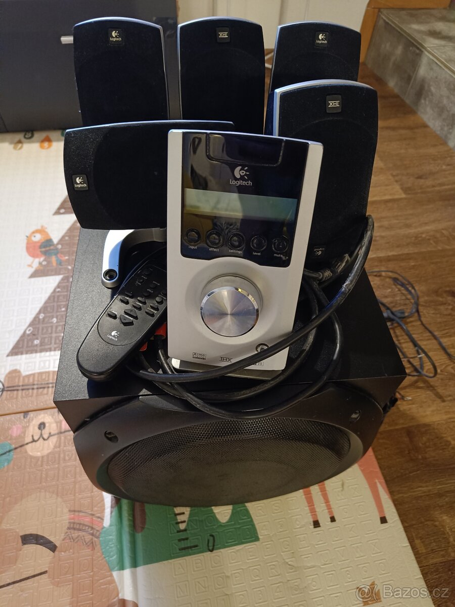 Logitech Z5500 reproduktory 5.1 - 6