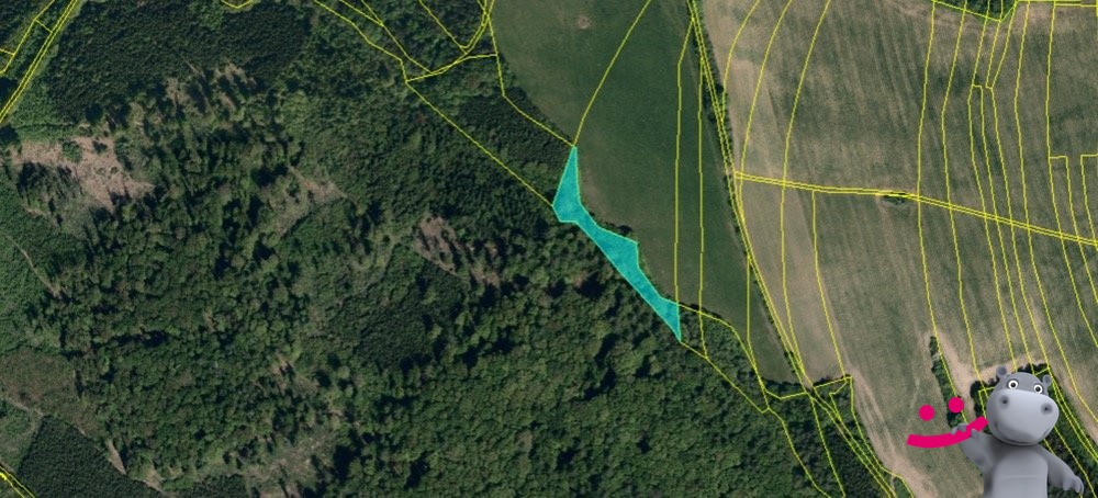 Prodej lesa 3 109 m², Luhačovice, ev.č. 58602 - 6