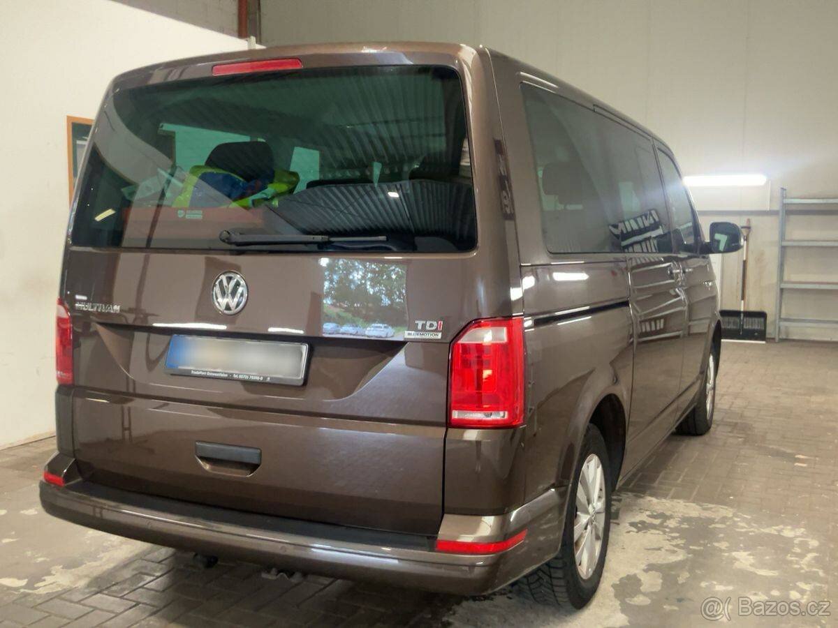 Multivan T6 2.0TDI 110kW,Tažné,Serviska,Kamera,Webasto. - 6