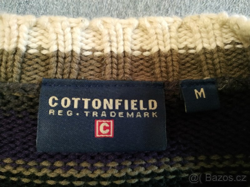 Pánský svetr zn.Cottonfield vel.M - 6