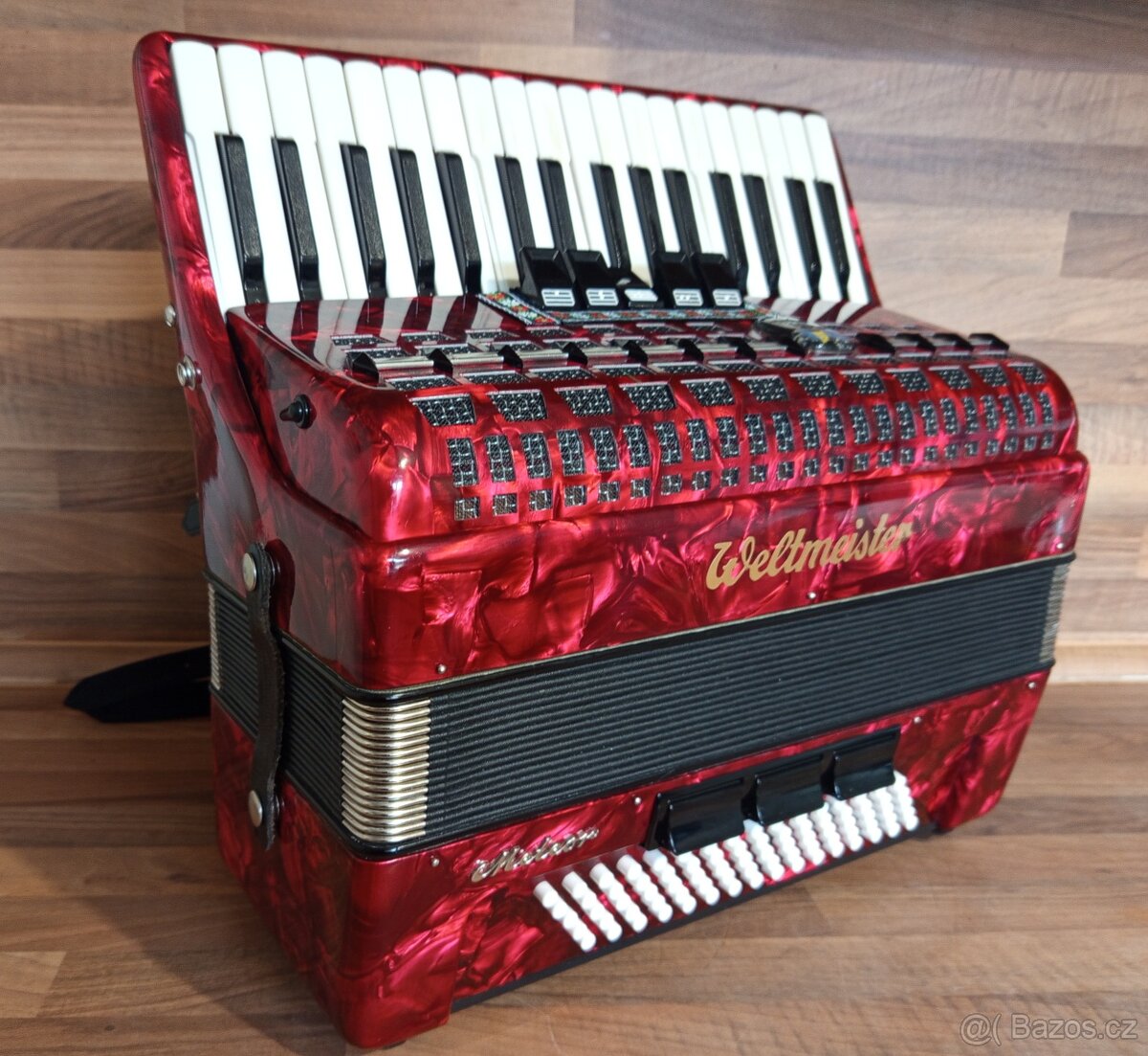 Akordeon (harmonika, heligonka) Weltmeister 80 - 6