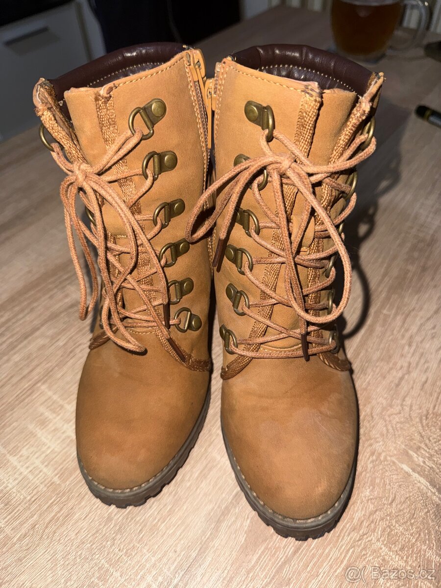 Dámské vysoké boty - vel. 36 - 6