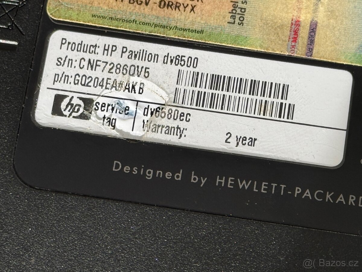 HP Pavilion dv6580ec na ND - 6