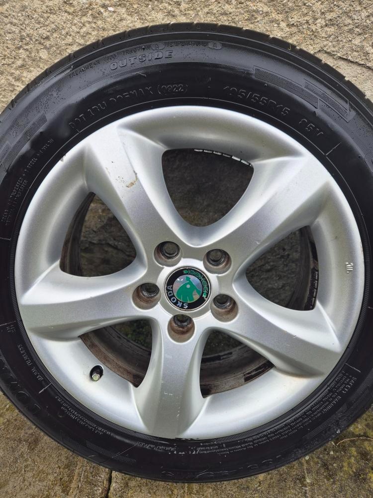 Alu kola 15" Škoda - 6
